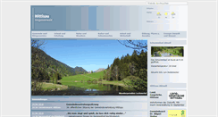 Desktop Screenshot of hittisau.at