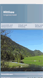 Mobile Screenshot of hittisau.at
